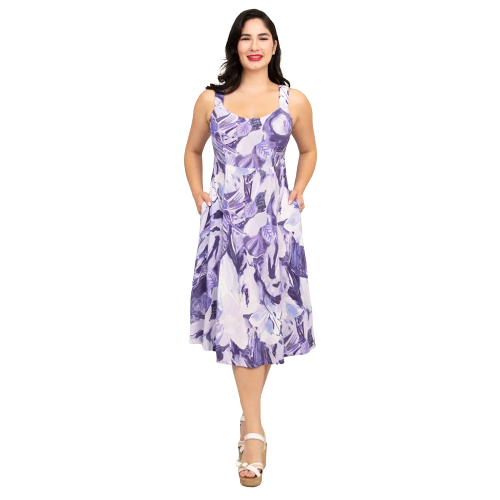 Blue Sky Shauna Dress - Mauve