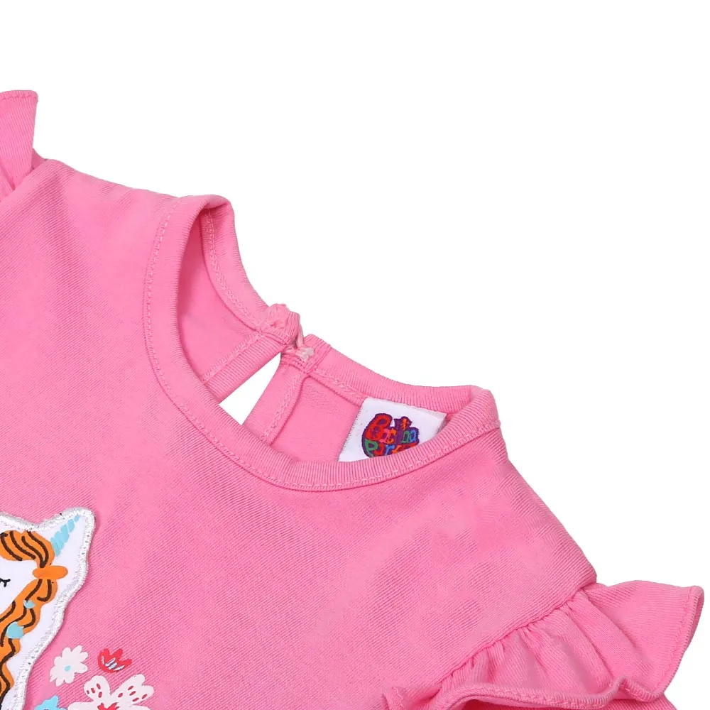 Infant Girls T-Shirt Character- Bon Bon | Bachaa Party Baby Clothes Girls Tops & T-Shirts