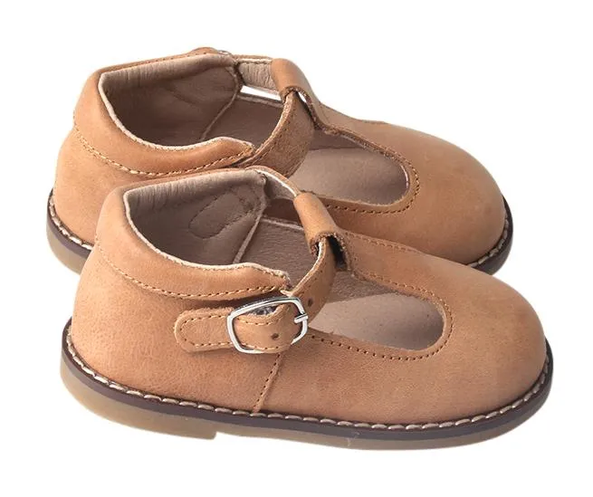 Saddle - Classic T-Bar - US Size 5-11 - Hard Sole